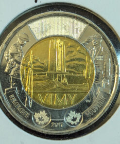 2017 Canada 2 Dollars Vimy Commemorative UNCIRCULATED