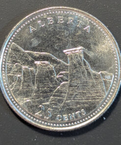 1992 Canada 25-Cent Alberta UNCIRCULATED from Mint Roll