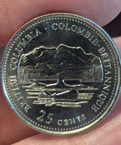 1992 Canada 25-Cent British Columbia UNCIRCULATED from Mint Roll