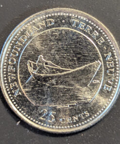 1992 Canada 25-Cent Newfoundland UNCIRCULATED from Mint Roll