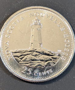 1992 Canada 25-Cent Nova Scotia UNCIRCULATED from Mint Roll