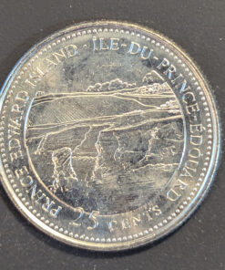 1992 Canada 25-Cent Prince Edward Island UNCIRCULATED from Mint Roll